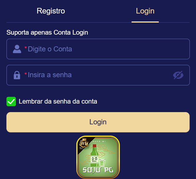 Login seguro na sojupg.com